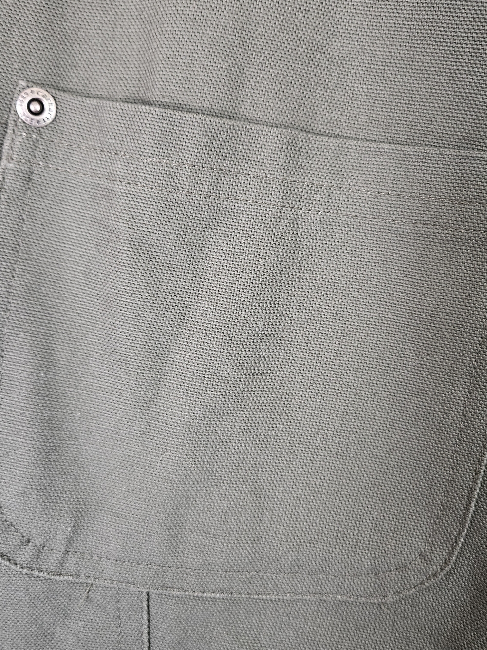 Carhartt Women's Olive Green Work Shirt Jacket Canvas Plaid Lined Shacket XL - Picture 7 of 11
